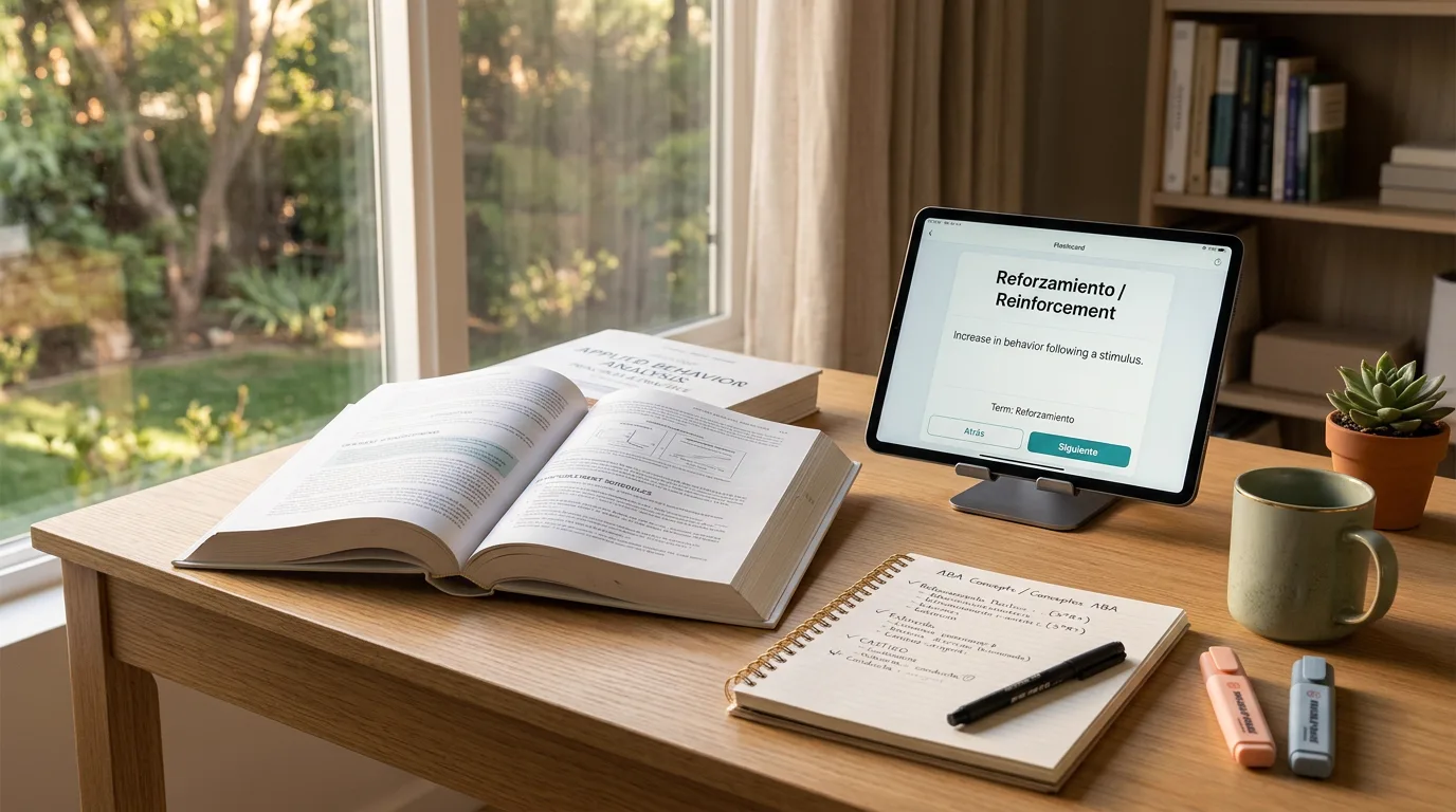 Bilingual Applied Behavior Analysis Study Materials & Digital Flashcards